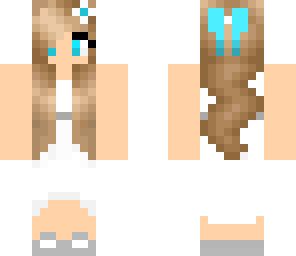 white dress girl