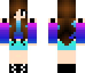 edit of cute blue girl