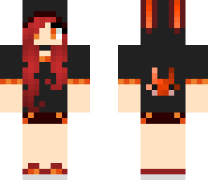 fire bunny girl