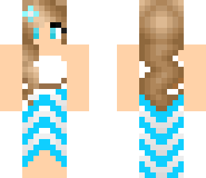 blue dress girl