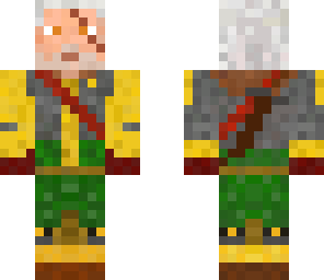 geralt with skellege armour