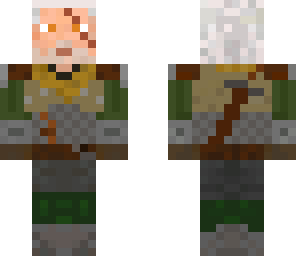geralt with bear school armour