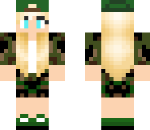 camo girl