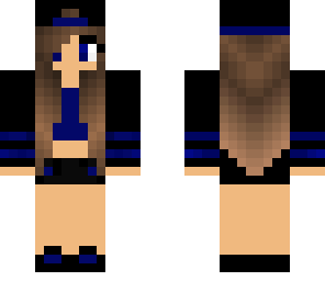 dark blue girl