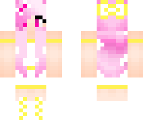 pink haired angle