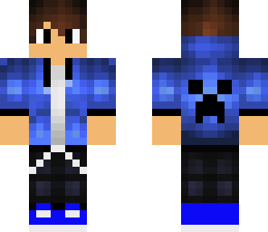 cool blue hoodie