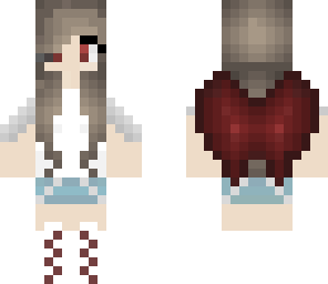 cute demon girl fixed my other skin but fixed