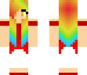rainbow red