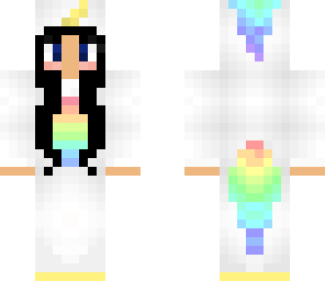 black haired unicorn