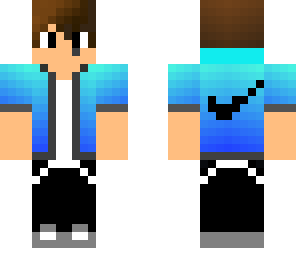 edit of blue nike boy