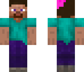 steve with an eaten brain