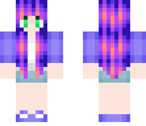 blue girl