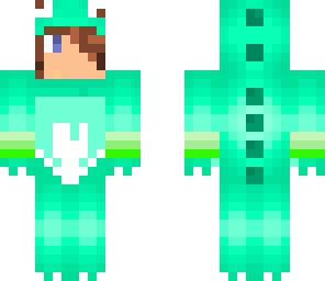 male lime dragon onesie
