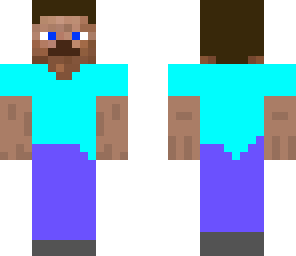 colored enhanced steve