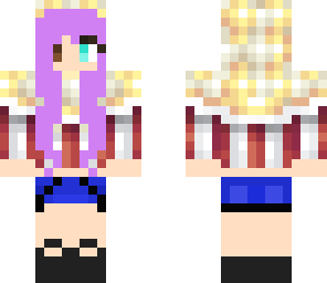 edited popcorn girl