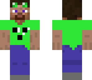lime green steve  with goggles
