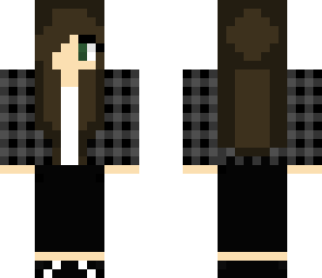 plaid girl