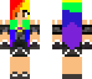 rainbow skydoesminecraft
