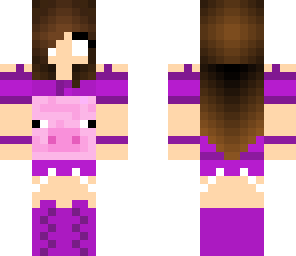 skin para violeta