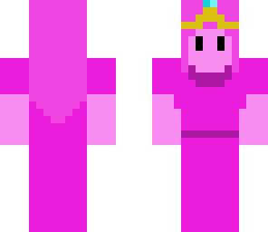 back-to-front princess bubblegum