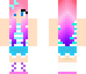 cute pink girl
