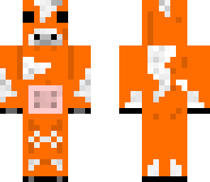 orange cow