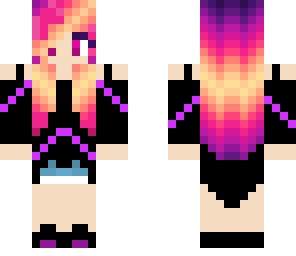 sunset gamer girl