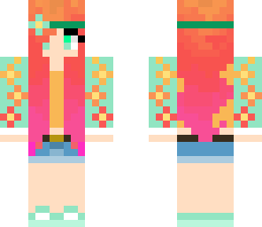 hippie flower girl