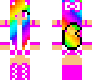 rainbow wolf