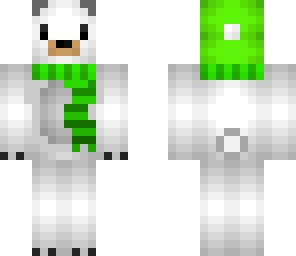 green polar bear