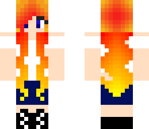fire hair
