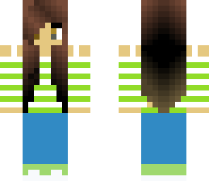 green gamer girl