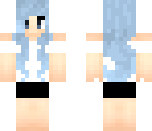 blue kitty girl