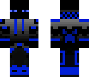 cool blue enderman
