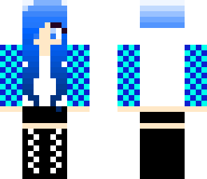 cute blue girl