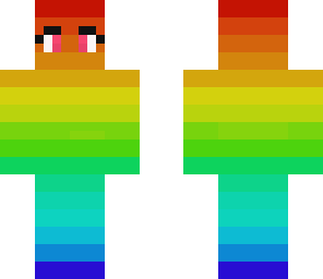 rainbow girl
