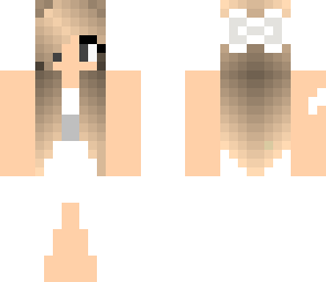 white dress