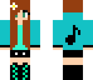 pretty music girl