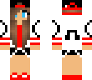 red gamer girl