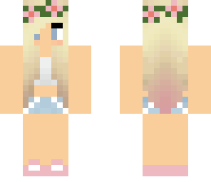 summer flower girl