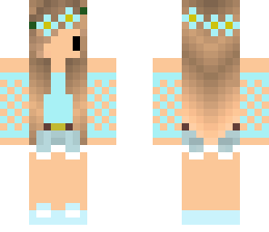 blue summer girl