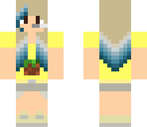gamer girl yellow