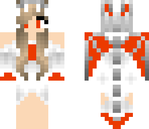 orange dragon girl