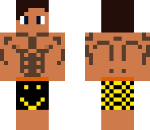 smiley boxer man