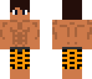 stripped boxer man