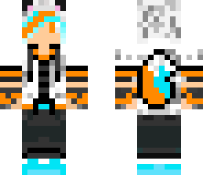 fire ice boy wolf thing