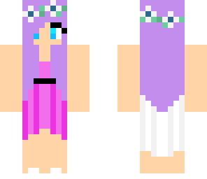 the pink dress