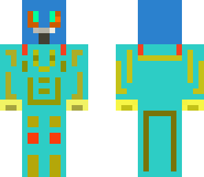 skeleton zodiac armor - aquarius