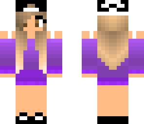 purple girl