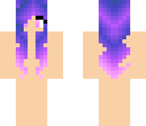 purple and pink hair base